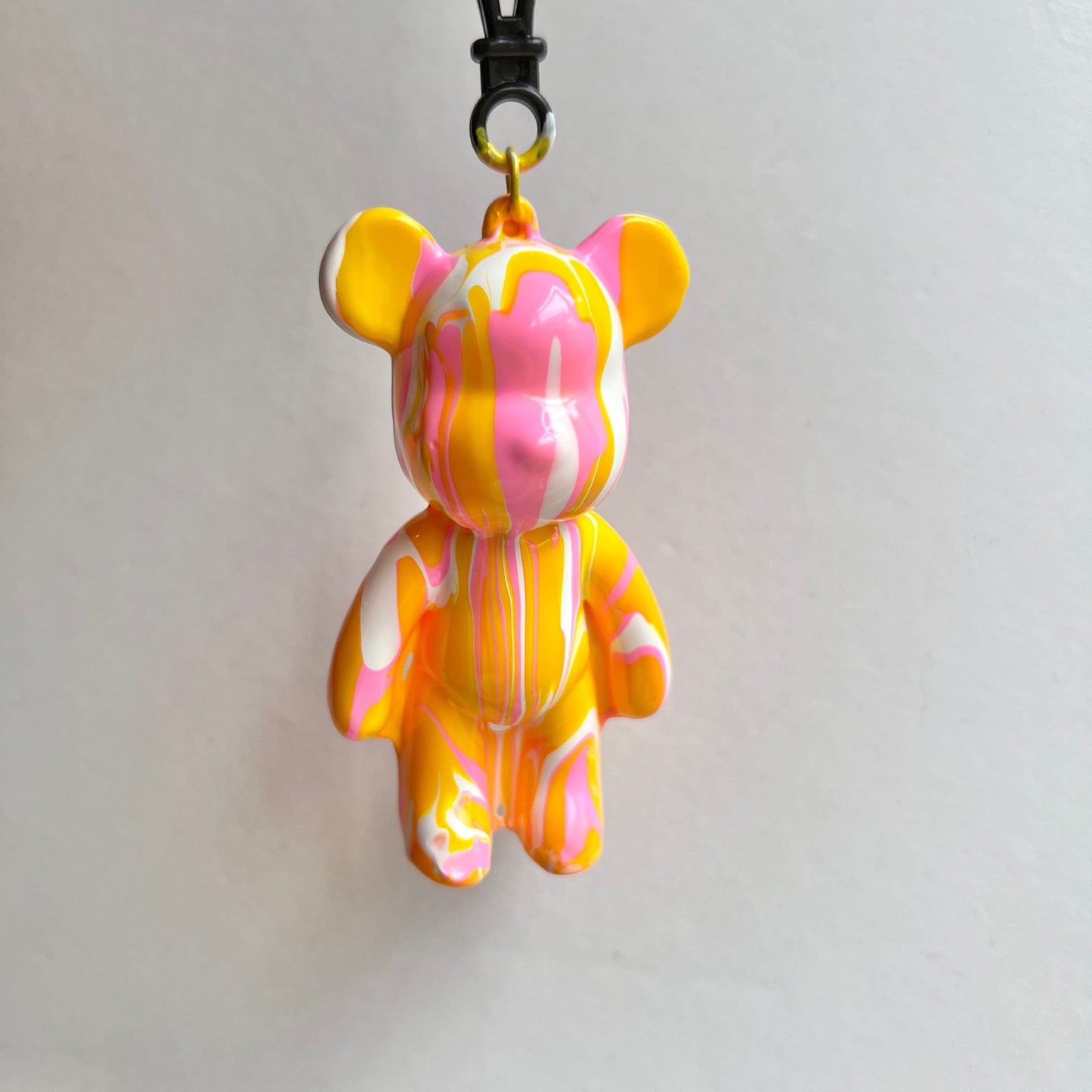 Mermaid Land Official Pink, Yellow, White DIY Fluid Bear Keychain Kit