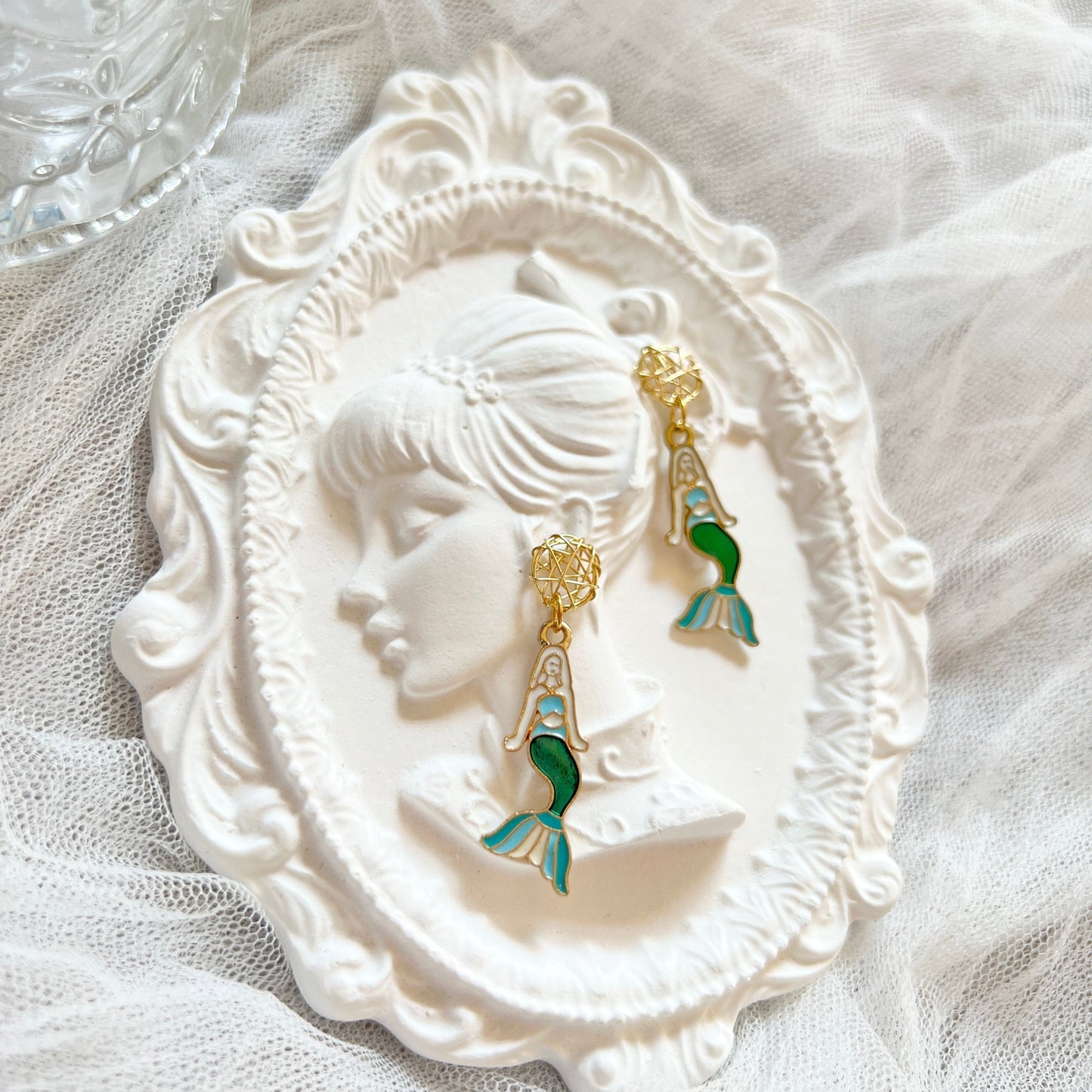 Mermaidland.offical Earrings Mermaid House