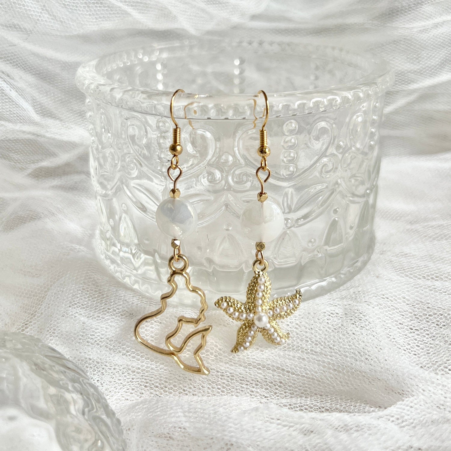 Mermaidland.offical Earrings Metal Friendship